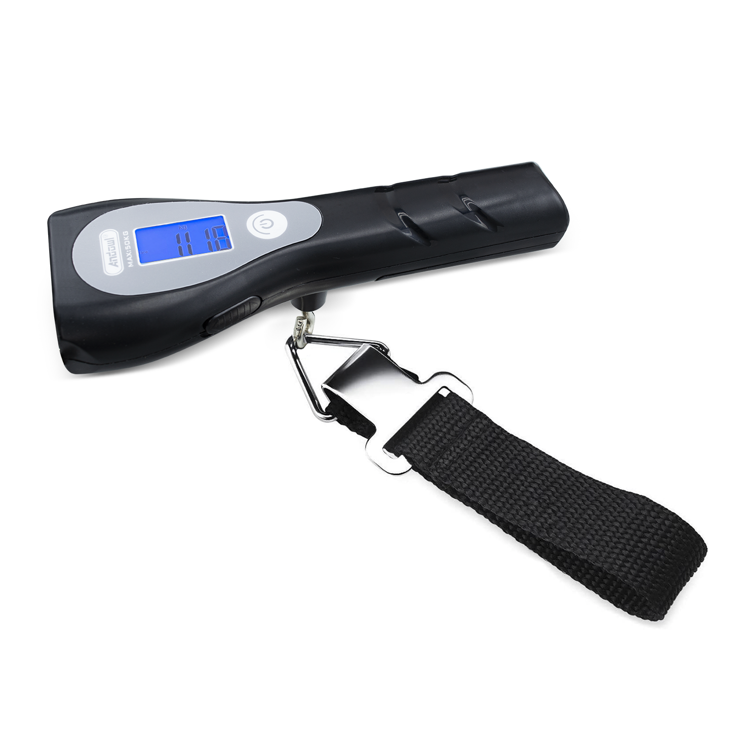 Pèse-bagage numérique portable avec lampe de poche mètre Max 50 kg