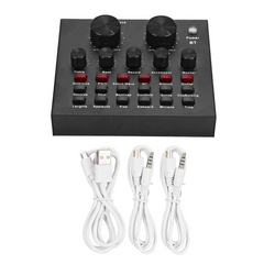 Kit microphone à condensateur pour PC avec filtre anti-pop de carte son trépied