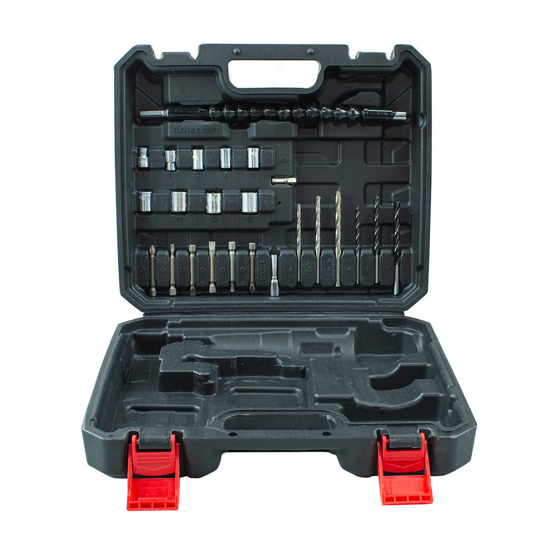 Perceuse-visseuse sans fil à double batterie 12 V avec étui et accessoires