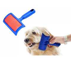 Brosse pour chiens et chats avec des peignes et aiguilles de protection 19418-04