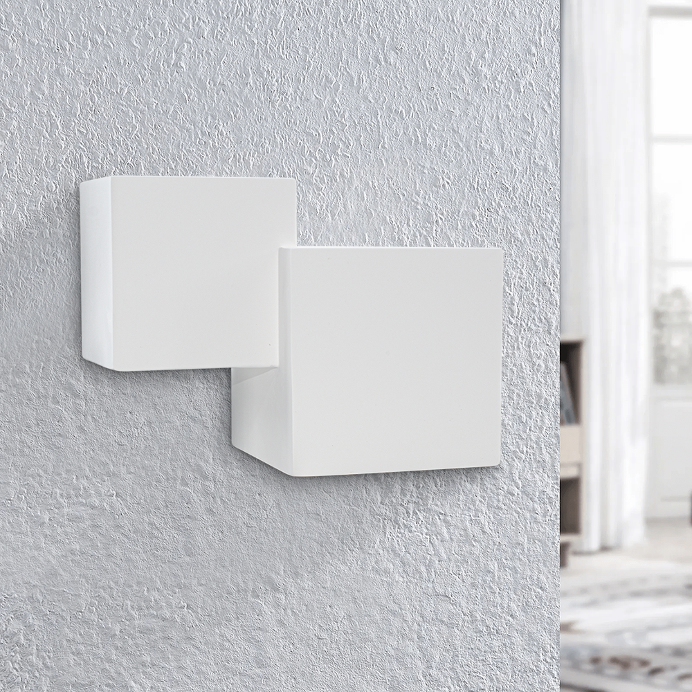 Applique murale en plâtre GS-5042 G9 support mural Double émission lumineuse
