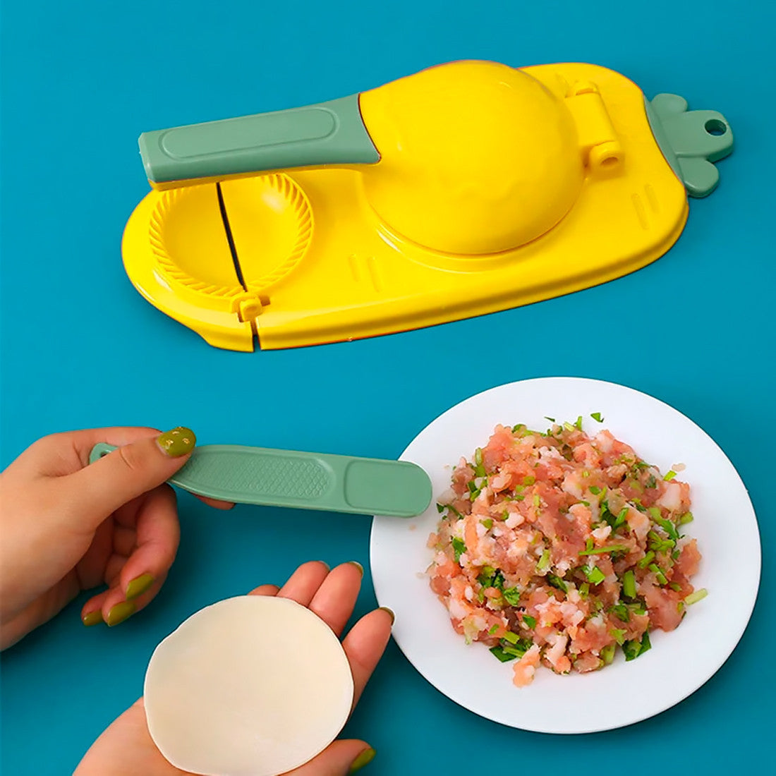 Outil manuel cuisson sous pression pour machine à mouler raviolis pour gnocchis