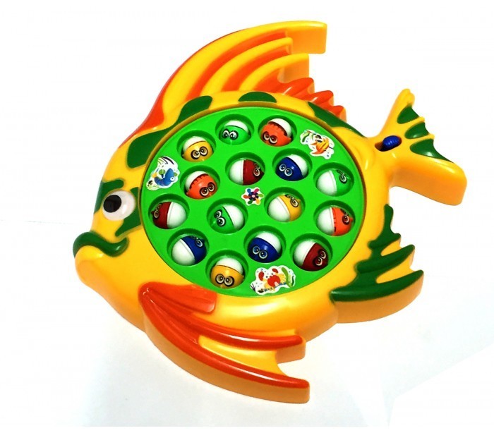 Jeu - Pêche le petit étang à poissons avec 15 poissons et effet sonore - 366438
