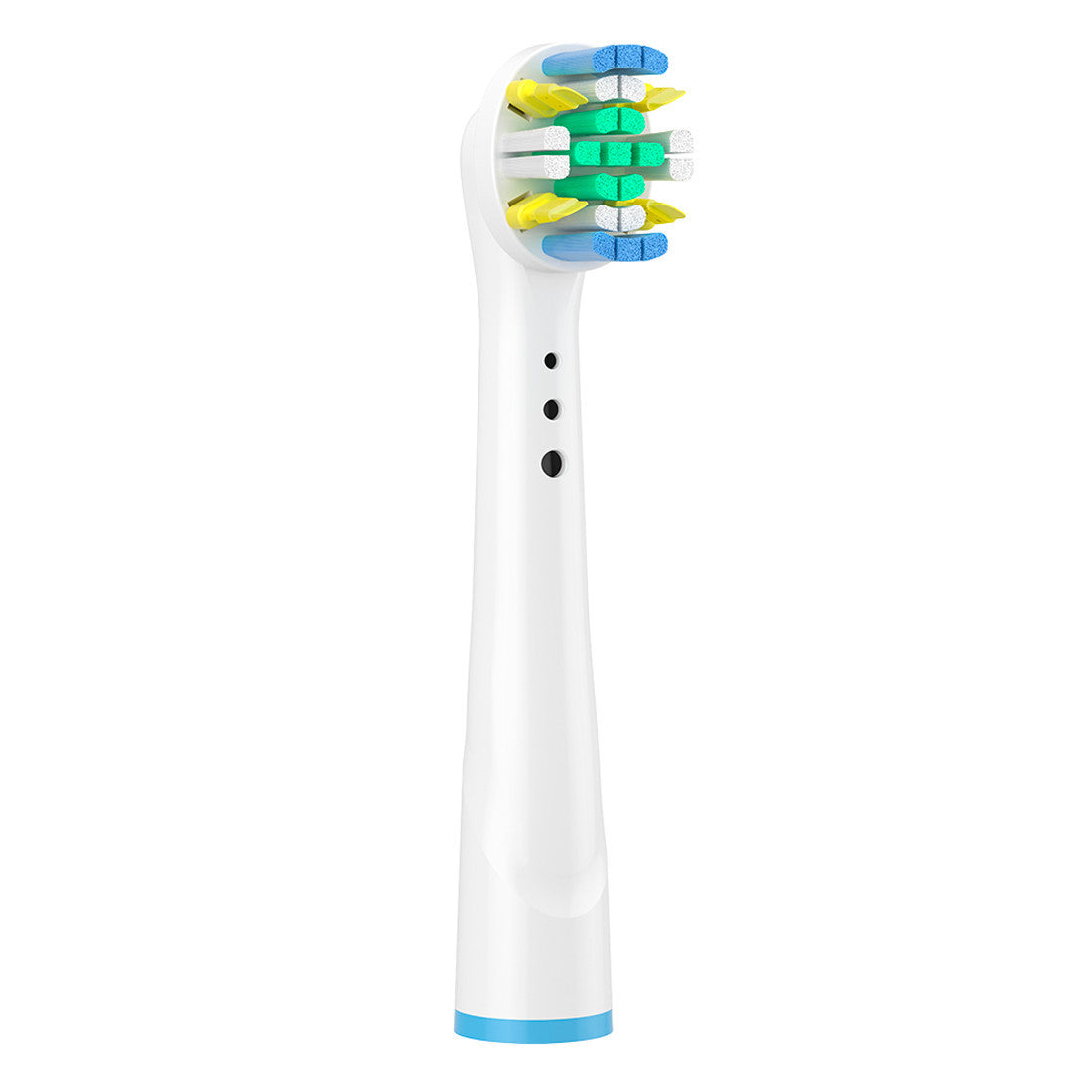 Tête rechange 4pcs brosse à dents électrique compatible nettoyage interdentaire