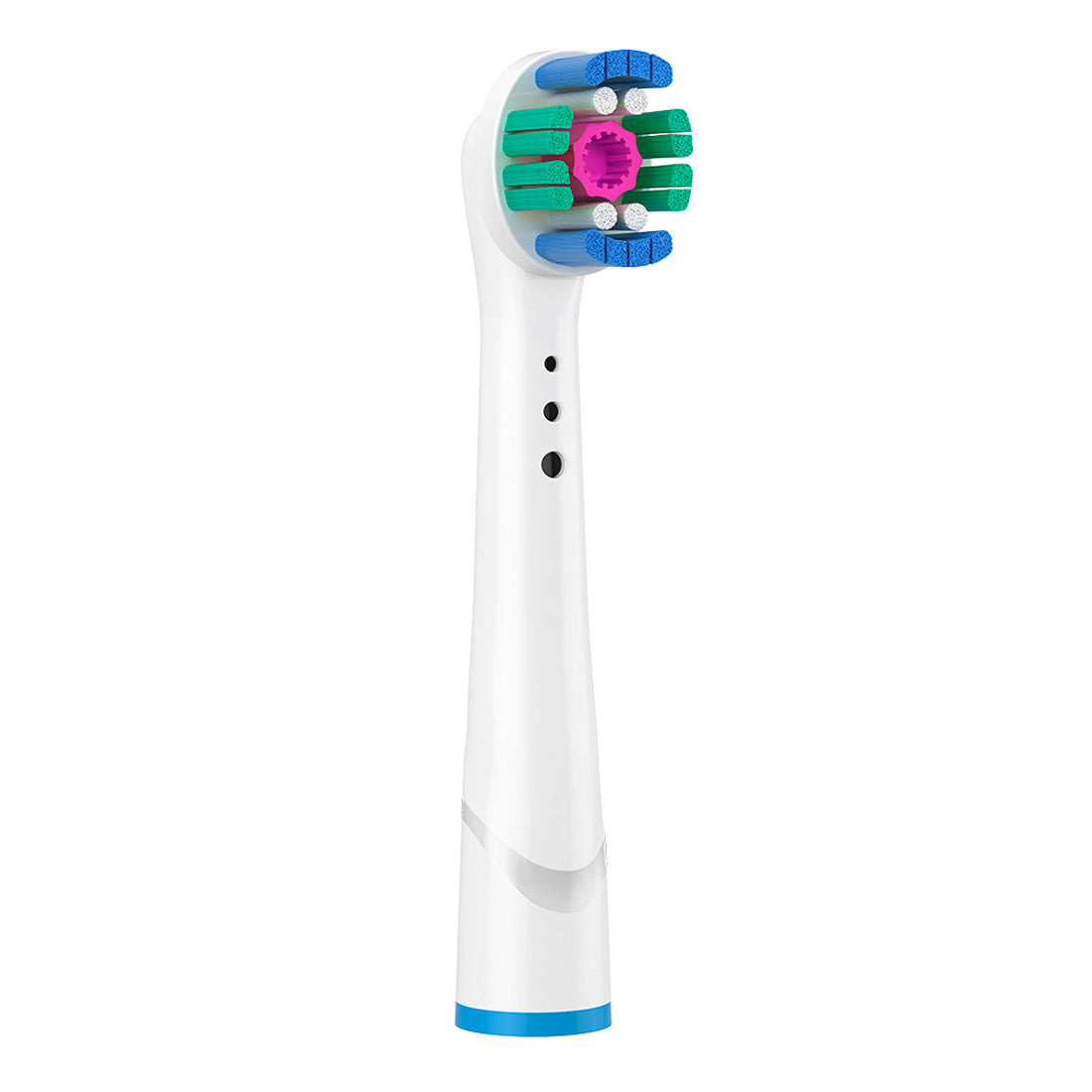 4 têtes compatibles avec la brosse à dents électrique Poils blanchissants 3D