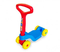 Trottinette 4 roues pliable pour les enfants avec poignée inclinable 114657