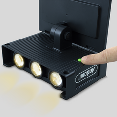 Lampe murale 6 LED avec panneau solaire 7W lumière chaude détecteur de mouvement