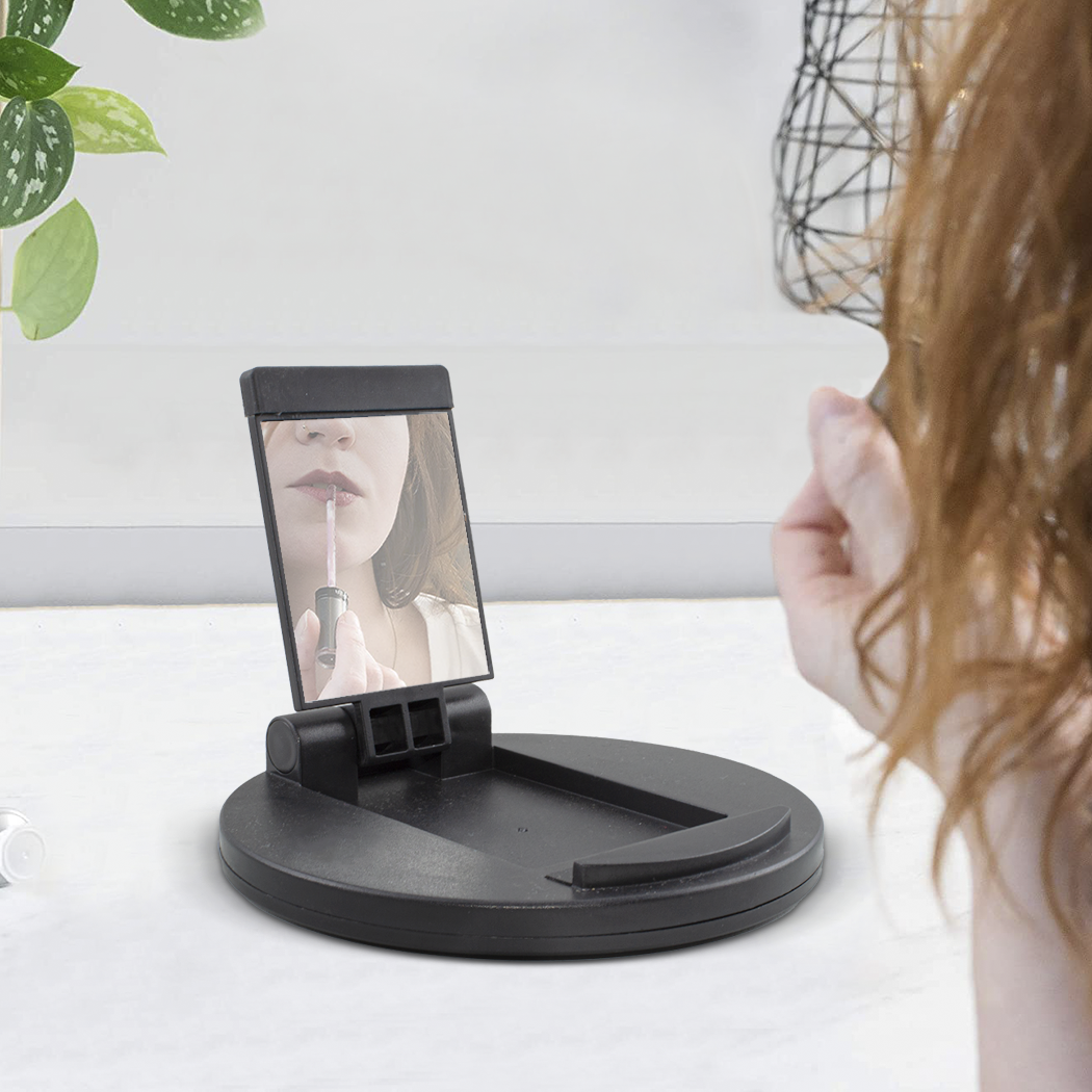 Support de table pliante téléphone portable miroir de voyage téléphone Tablet