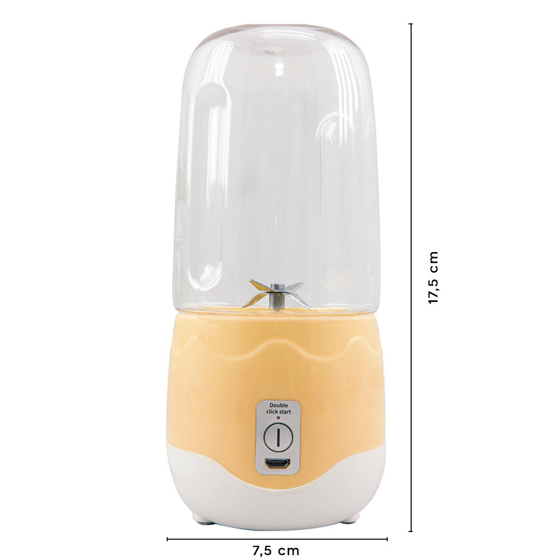 Extracteur presse-agrumes électrique mini mélangeur portable rechargeable 400ml