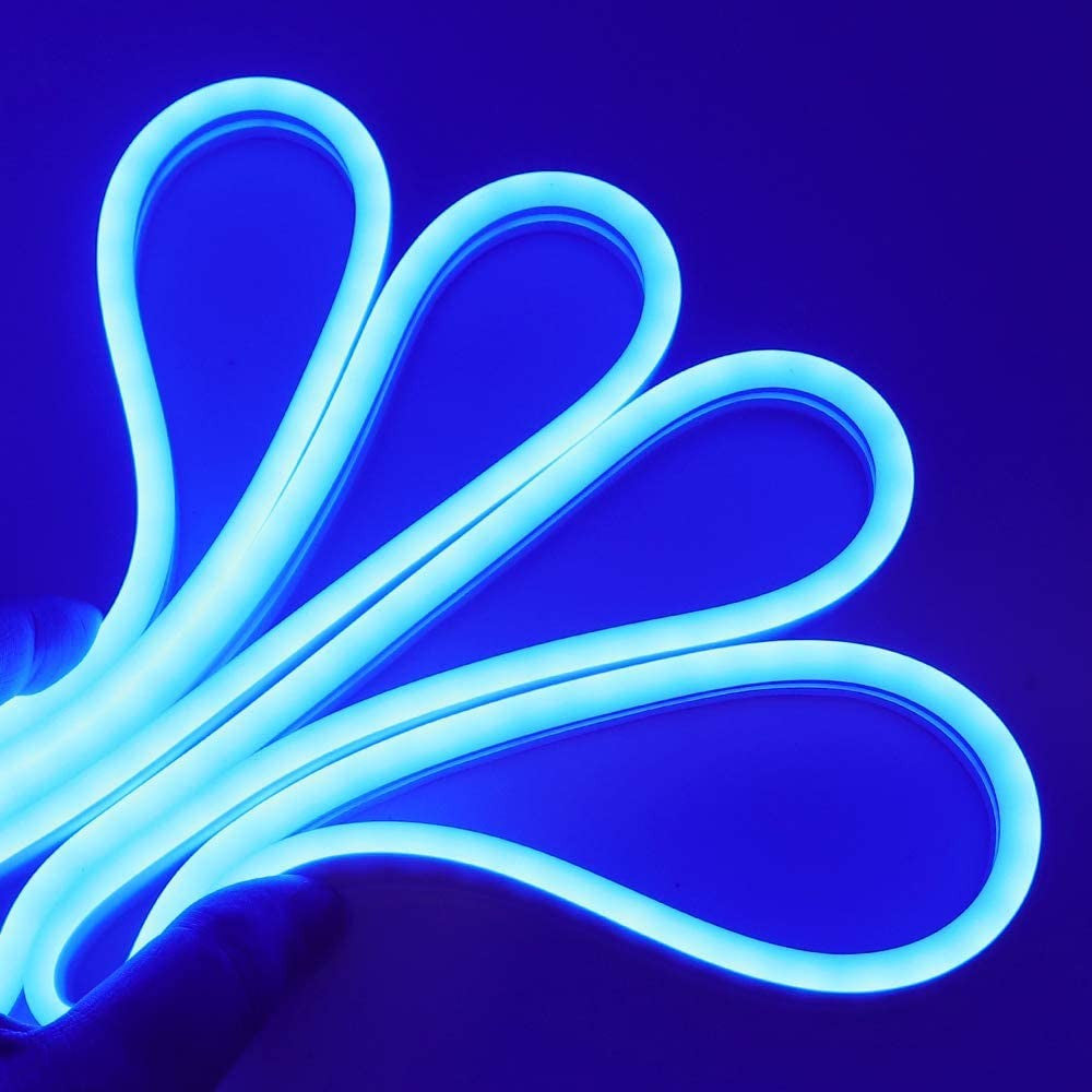 Bande LED néon flexible 5m avec 120 lumières LED pour intérieur et extérieur