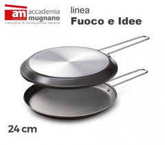 Poéle double à tortilla 24cm - Antiadhésive - Académie d'aluminium FUOCO & IDEE