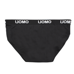 Slips pour hommes B-0021 mod. NIKI coton uni avec bande élastique