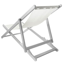 transat pliant 3 positions aluminium modèle SOVERATO en textilène
