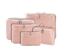 Se de cinq sacs de rangement pour vêtements chaussures -Voyage valise sac maison