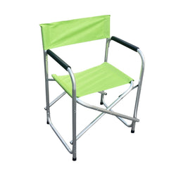 FUBUCA chaise pliante en aluminium tissu textilène 48x57x80cm VERT