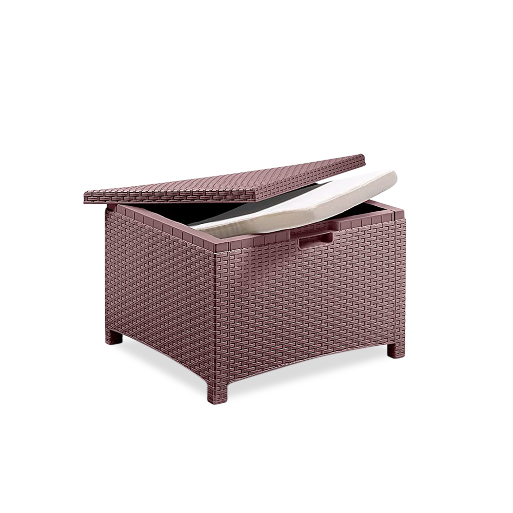 Ensemble de canapé 2 places style Rattan VENEZIA pour salon extérieur