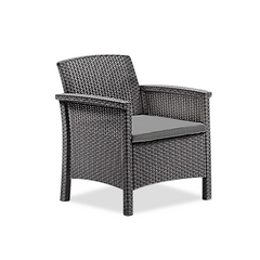 Ensemble de canapé 2 places style Rattan VENEZIA pour salon extérieur