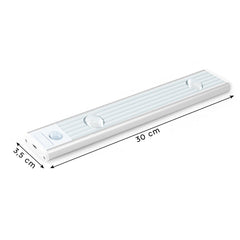 Bande LED magnétique Lumière intelligent 30cm Rechargeable USB Capteur mouvement