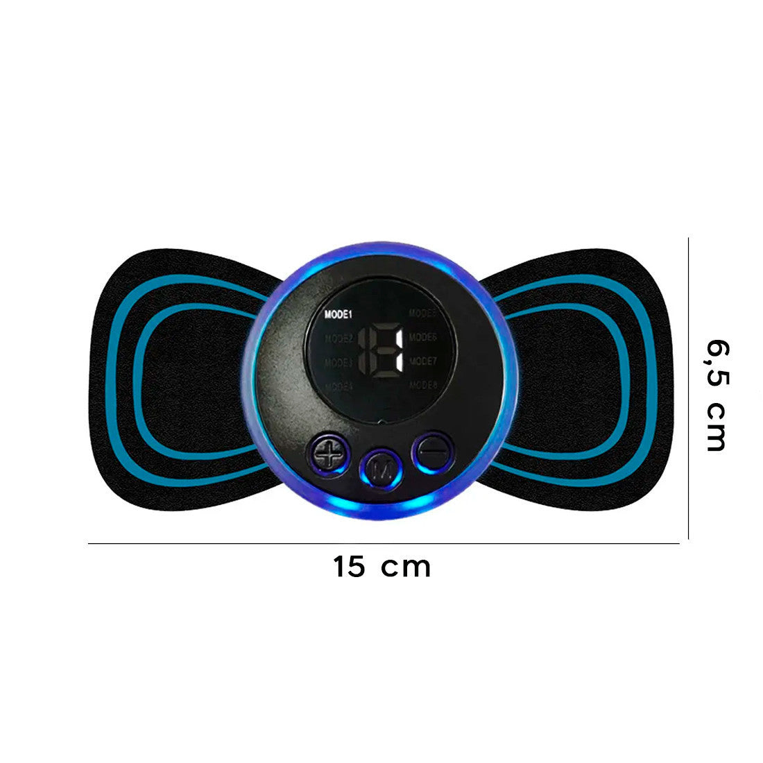 Mini Masseur Cervical Électrique Rechargeable Polyvalent avec 8 Modes