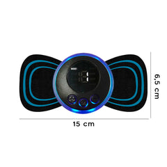 Mini Masseur Cervical Électrique Rechargeable Polyvalent avec 8 Modes