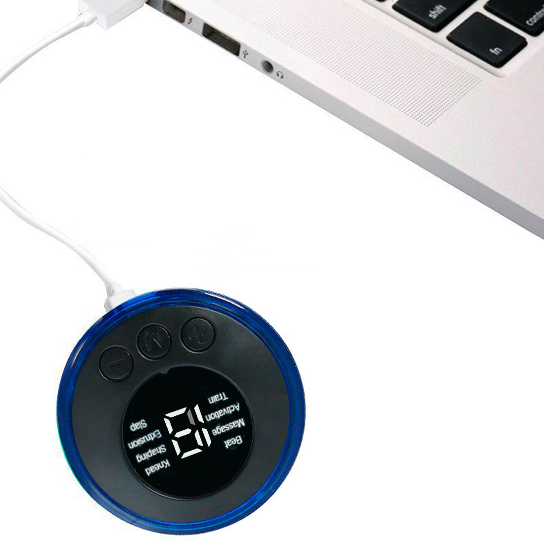 Mini Masseur Cervical Électrique Rechargeable Polyvalent avec 8 Modes