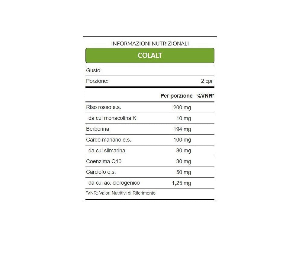 Colalt 60 Capsules WHYNATURE Complément alimentaire contre le cholestérol