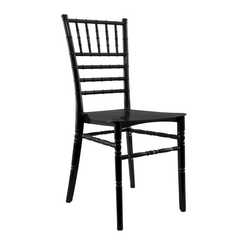 Pack 4 chaises Chiavari vintage NOIR Chaise Chiavarina Catering au classique