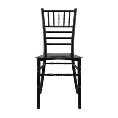 Pack 4 chaises Chiavari vintage NOIR Chaise Chiavarina Catering au classique