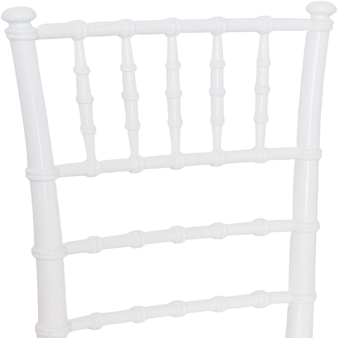 Ensemble6 chaises Chiavari blanches chaise vintage pour réception ou la maison