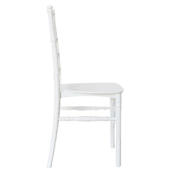 Ensemble6 chaises Chiavari blanches chaise vintage pour réception ou la maison