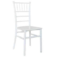 Ensemble6 chaises Chiavari blanches chaise vintage pour réception ou la maison