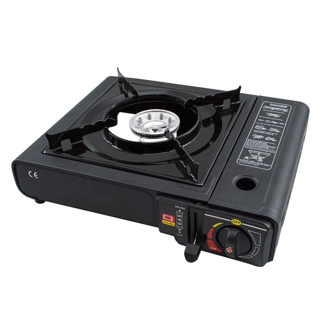 Réchaud à gaz portable pour camping en mallette idéal pour cuisine en plein air