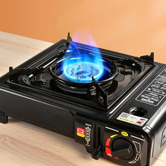 Réchaud à gaz portable pour camping en mallette idéal pour cuisine en plein air