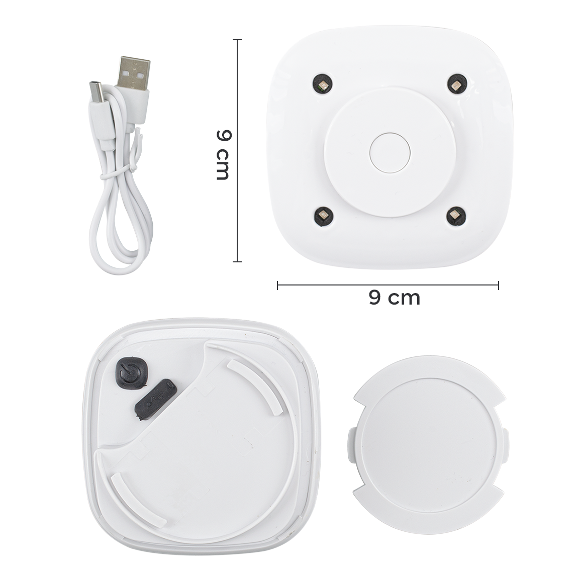 Stérilisateur Intelligent Désinfectant pour Toilettes Rechargeable Aromathérapie