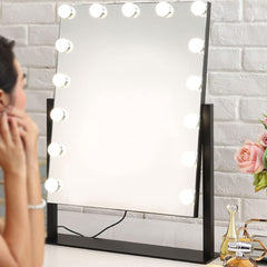 Jeu de 6 Lumières LED Réglables pour Miroir de Coiffeuse avec Câble USB