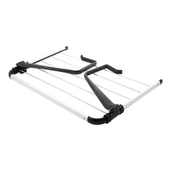Corde à linge ou radiateur de balcon 54cm en aluminium et supports réglables