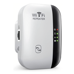Amplificateur Wi-Fi Répéteur de signal 2,4 GHz Port LAN avec antenne intégrée