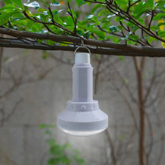 Lampe LED portable Torche à charge solaire ampoule pour le camping avec crochet