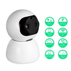 Caméra intelligente Wi-Fi Q-S2099, zoom 10X, avec reconnaissance faciale
