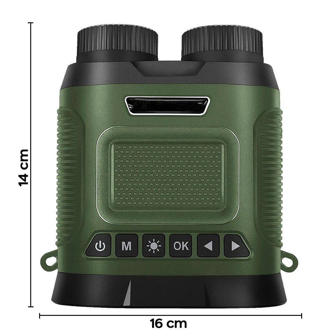 Jumelles avec écran 3" vision nocturne zoom numérique 8x prise photos et vidéos