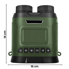 Jumelles avec écran 3" vision nocturne zoom numérique 8x prise photos et vidéos