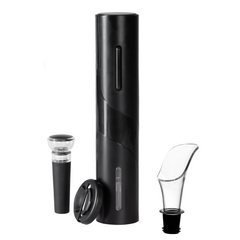 Ouvre-bouteille électrique à piles tire-bouchon automatique jeu vin bec verseur