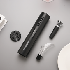 Ouvre-bouteille électrique à piles tire-bouchon automatique jeu vin bec verseur