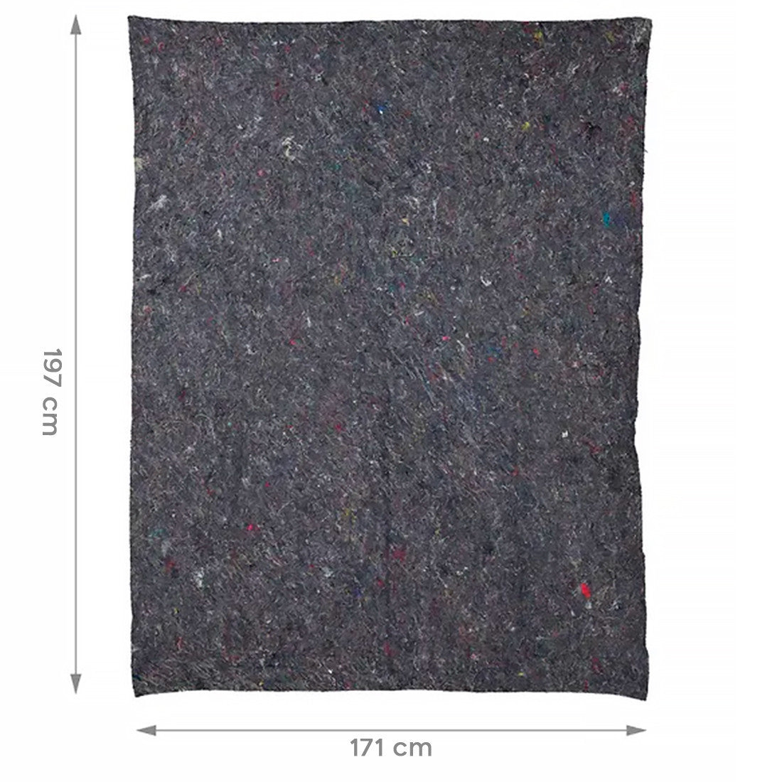 Couverture de déménagement 197x171cm Protection meubles gros objets tissu mixte