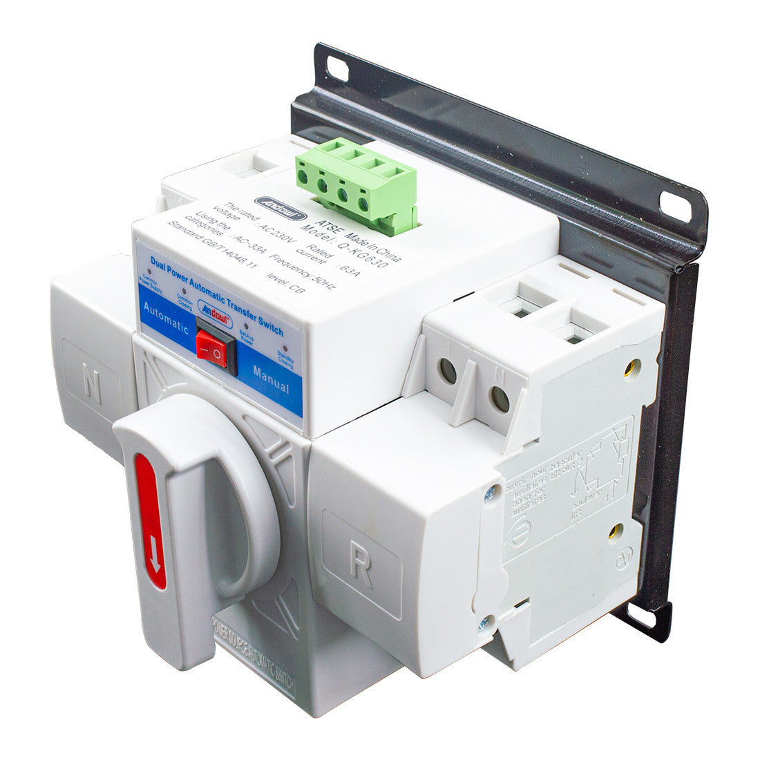 Interruptor de transferencia automática Generador de energía dual de 230 V