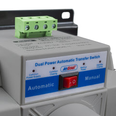 Interruptor de transferencia automática Generador de energía dual de 230 V