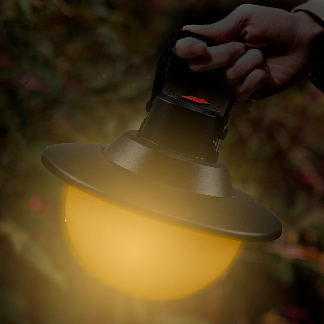 Lampe de camping Rechargeable via USB Lumière haute - moyenne - basse