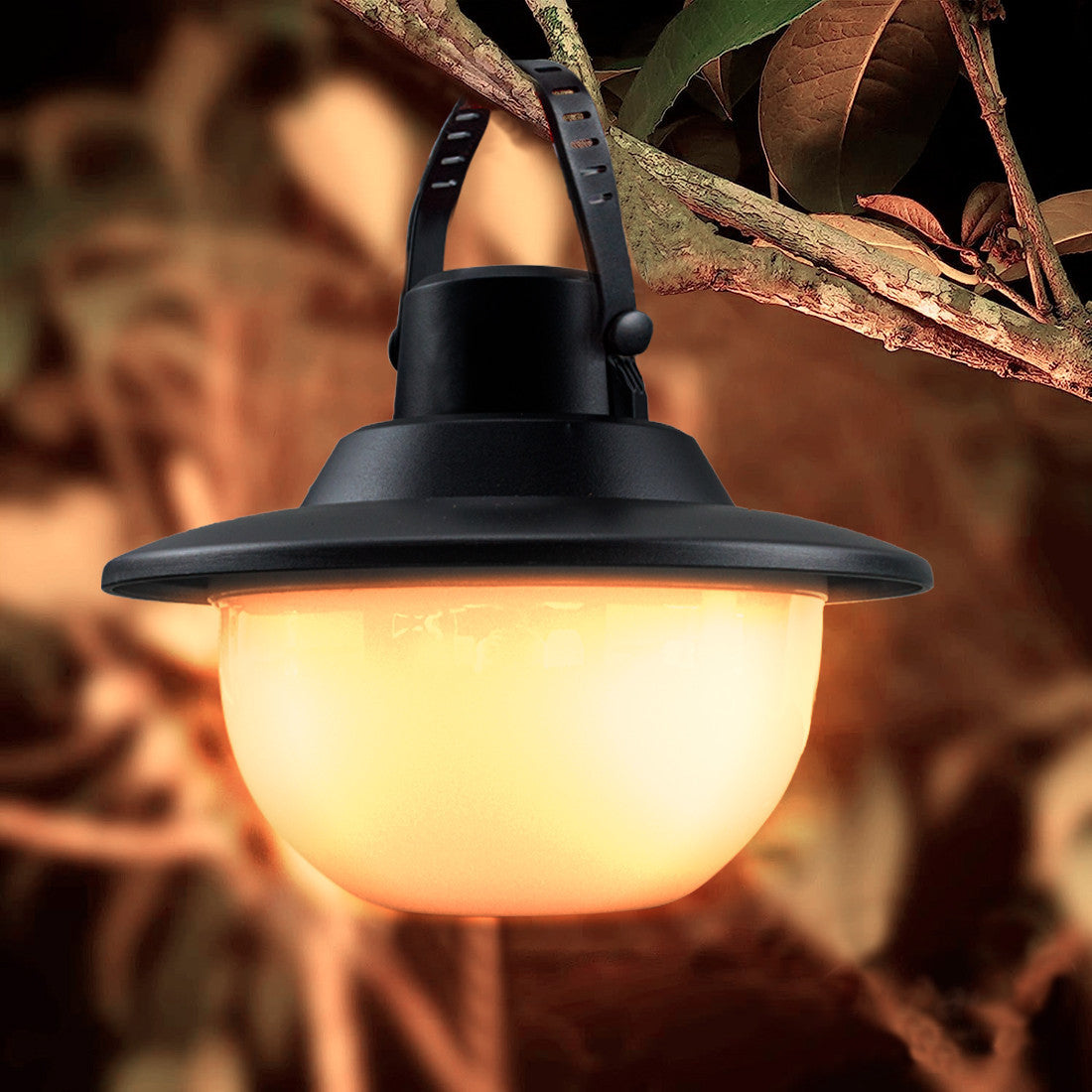 Lampe de camping Rechargeable via USB Lumière haute - moyenne - basse