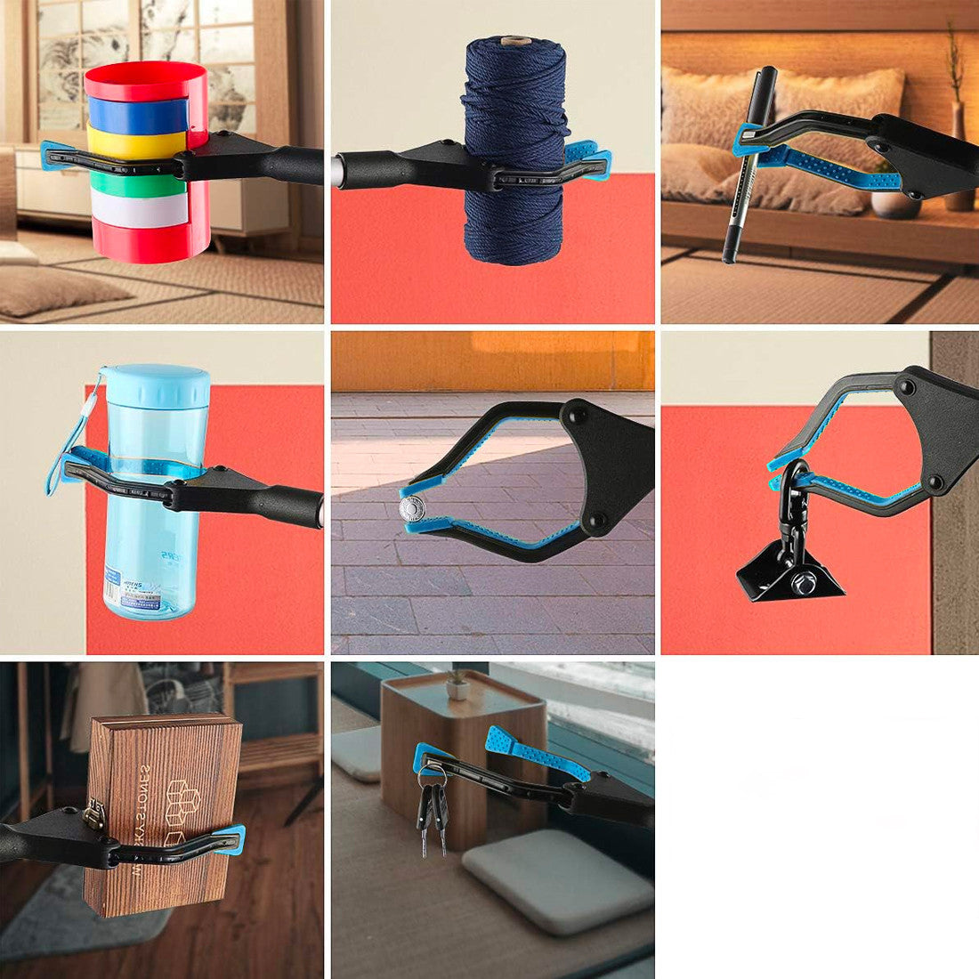 Pince télescopique pour ramasser des objets avec pince pliable de 82 cm de long