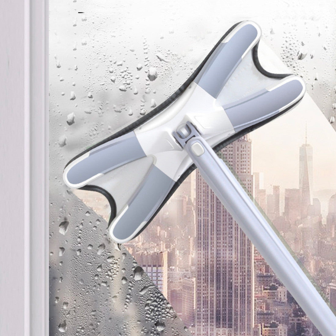 Balai serpillière Twist Clean Floor avec brosse rotative à 360°  en microfibre